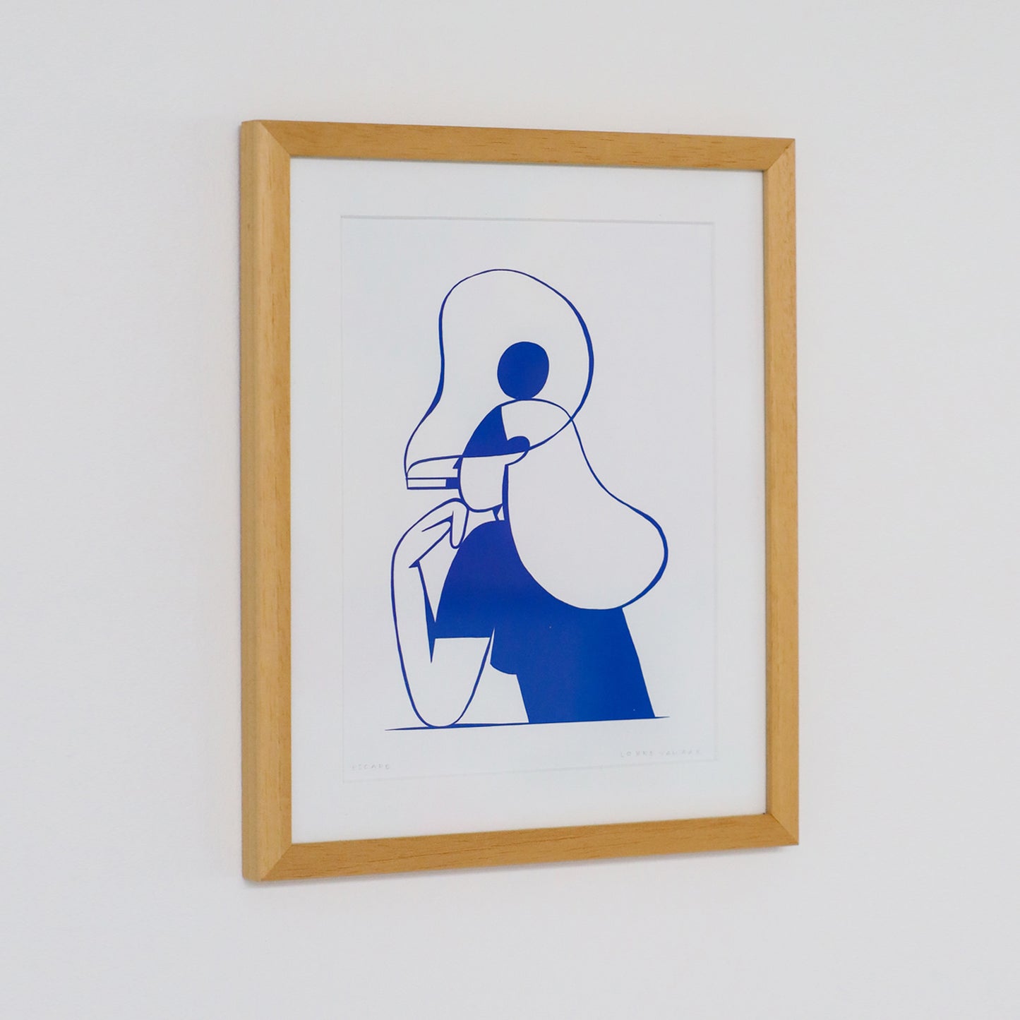 ESCAPE, 24x30cm giclée print + passe-partout