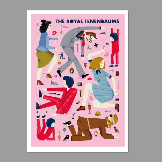 THE ROYAL TENENBAUMS, 50x70cm artprint