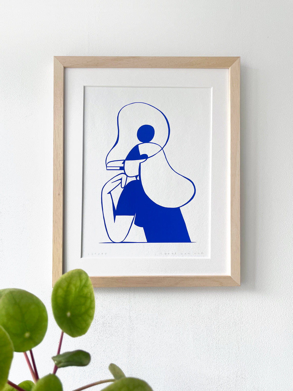 ESCAPE, 24x30cm giclée print + passe-partout
