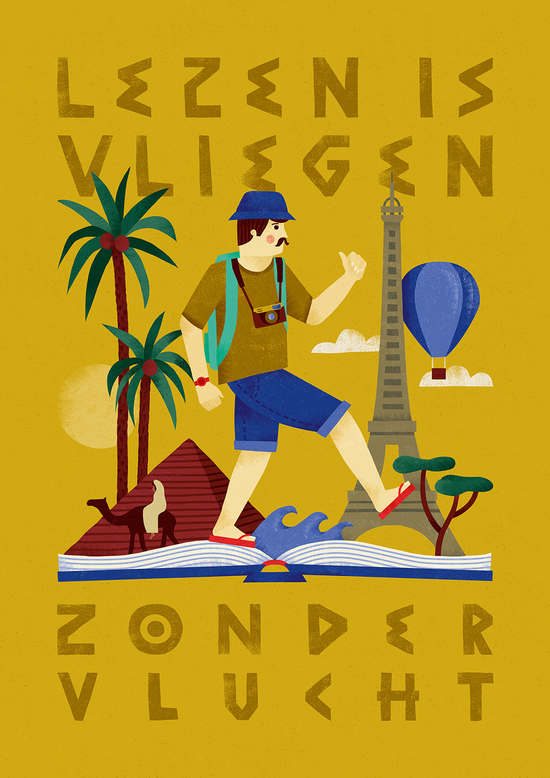 Lezen is vliegen zonder vlucht